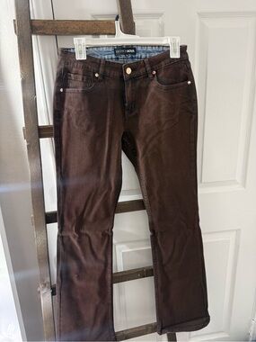Fashion Nova Chocolate Brown Flare Jeans